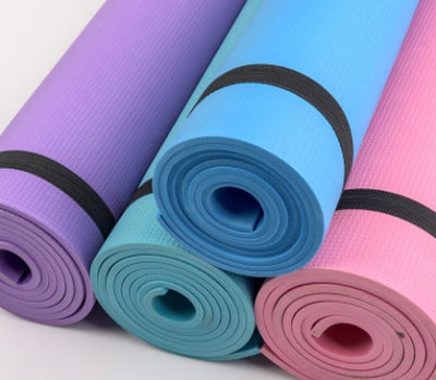 Premium Fitness & Yoga Mat – Super Soft, 4mm & 6mm Options for Maximum Cushioning