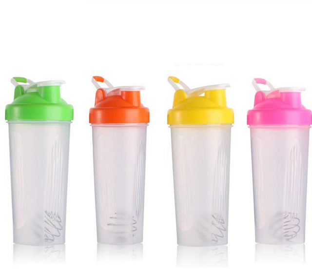 Fashion Portable Fitness Plastic Shaker Cup