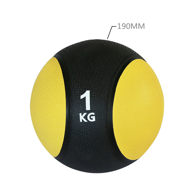 rubber fitness ball