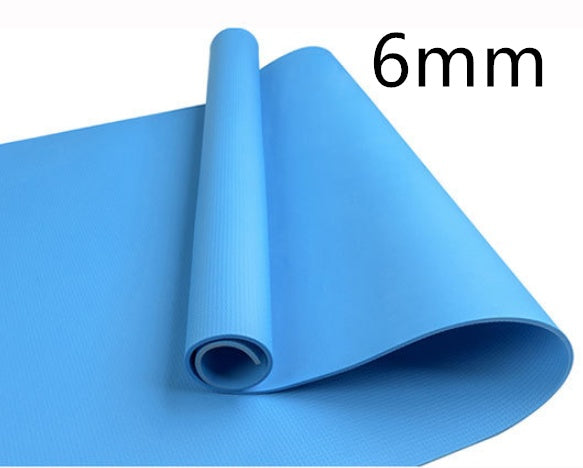 Premium Fitness & Yoga Mat – Super Soft, 4mm & 6mm Options for Maximum Cushioning