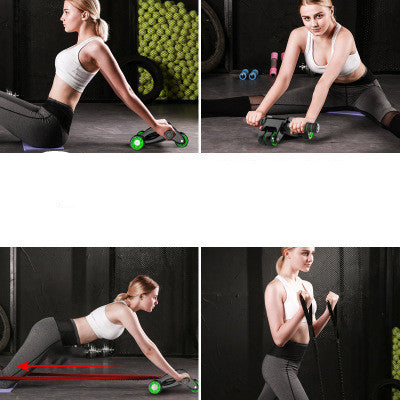 Foldable Abdominal Wheel Abdominal Muscle Wheel Roller Home Fitness workout