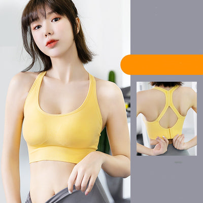 Sports Bra Underwear Seamless Hollow Beauty Back Shaping