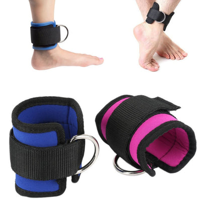 Ankle Weights with D-Ring Buckle for Power Weight Lifting and Fitness Training