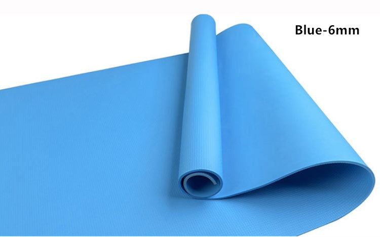 Premium Fitness & Yoga Mat – Super Soft, 4mm & 6mm Options for Maximum Cushioning