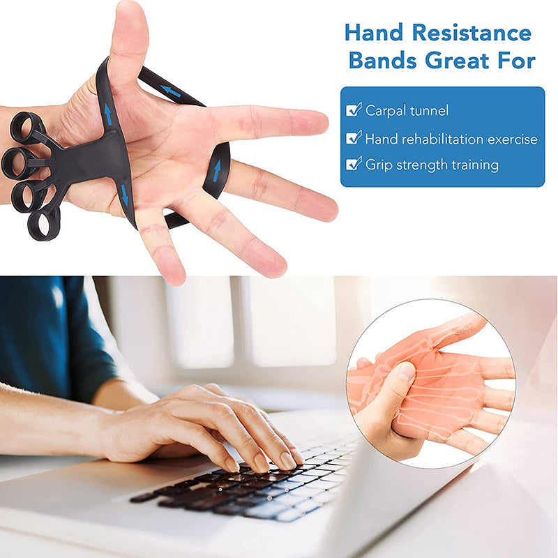 Silicone Grip Device Finger Exercise