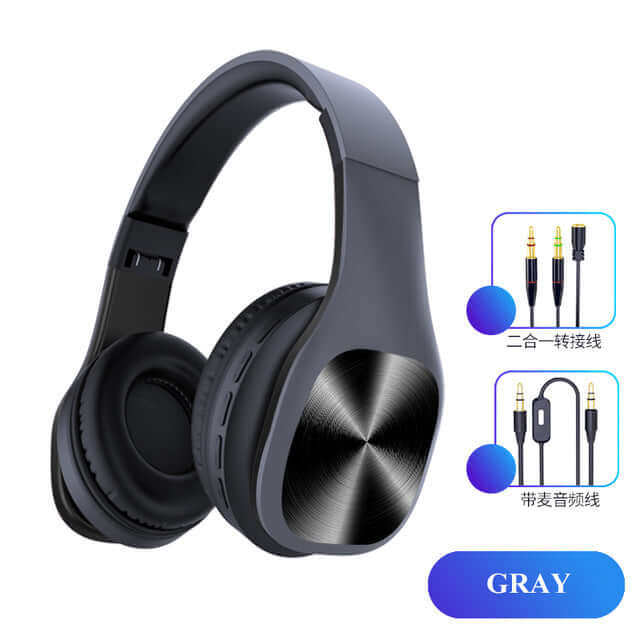 Noise Reduction Music Sports Headphones With Wheat