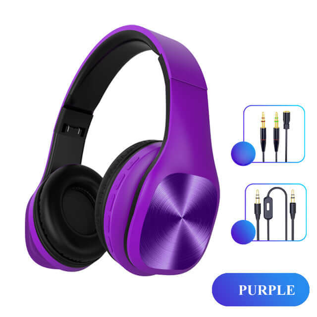 Noise Reduction Music Sports Headphones With Wheat