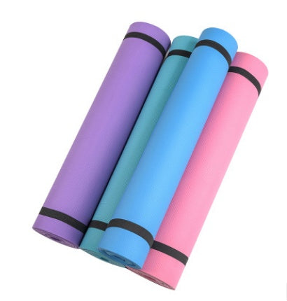 Premium Fitness & Yoga Mat – Super Soft, 4mm & 6mm Options for Maximum Cushioning