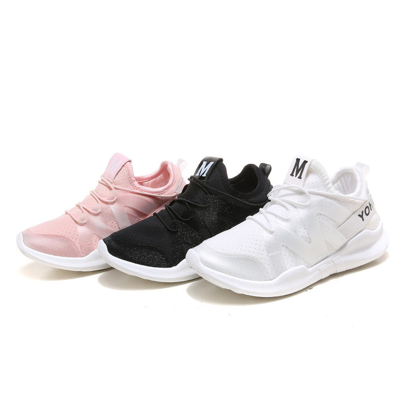 Sports Shoes Women's White Shoes Increased Breathable Casual