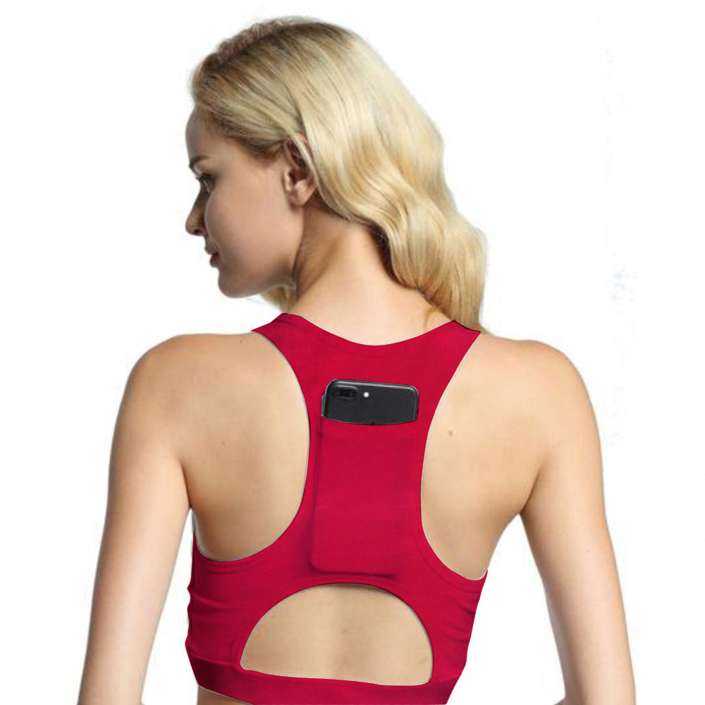 Shockproof sports bra