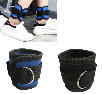 Ankle Weights with D-Ring Buckle for Power Weight Lifting and Fitness Training