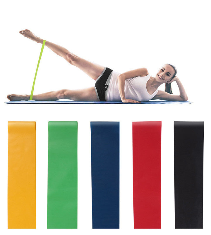 5 Level Resistance Rubber Yoga Bands