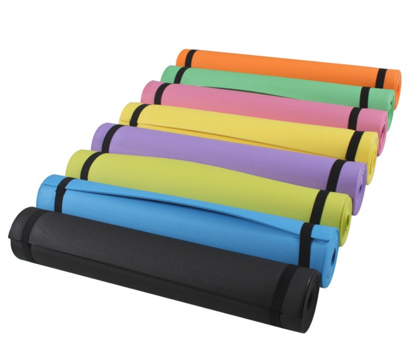 Premium Fitness & Yoga Mat – Super Soft, 4mm & 6mm Options for Maximum Cushioning