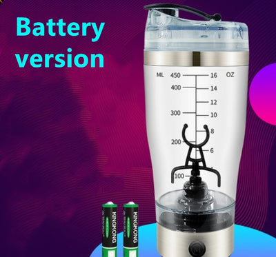 Electric Shake Stirrer USB Shake Bottle Milk Coffee Blender Kettle Sports And Fitness Charging Electric Shaker Cup