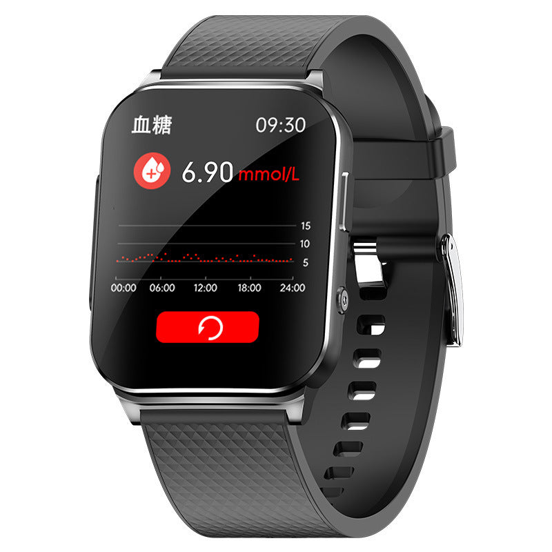 Smartwatch Real-time Dynamic ECG Blood Pressure Body Temperature