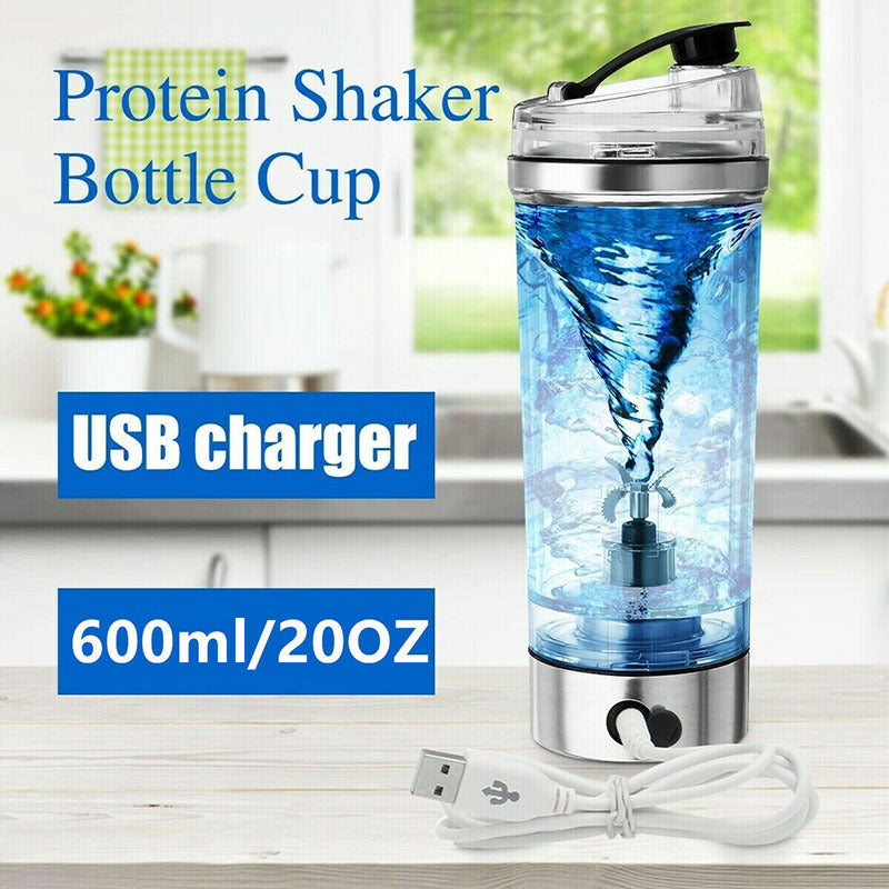 Electric Shake Stirrer USB Shake Bottle Milk Coffee Blender Kettle Sports And Fitness Charging Electric Shaker Cup