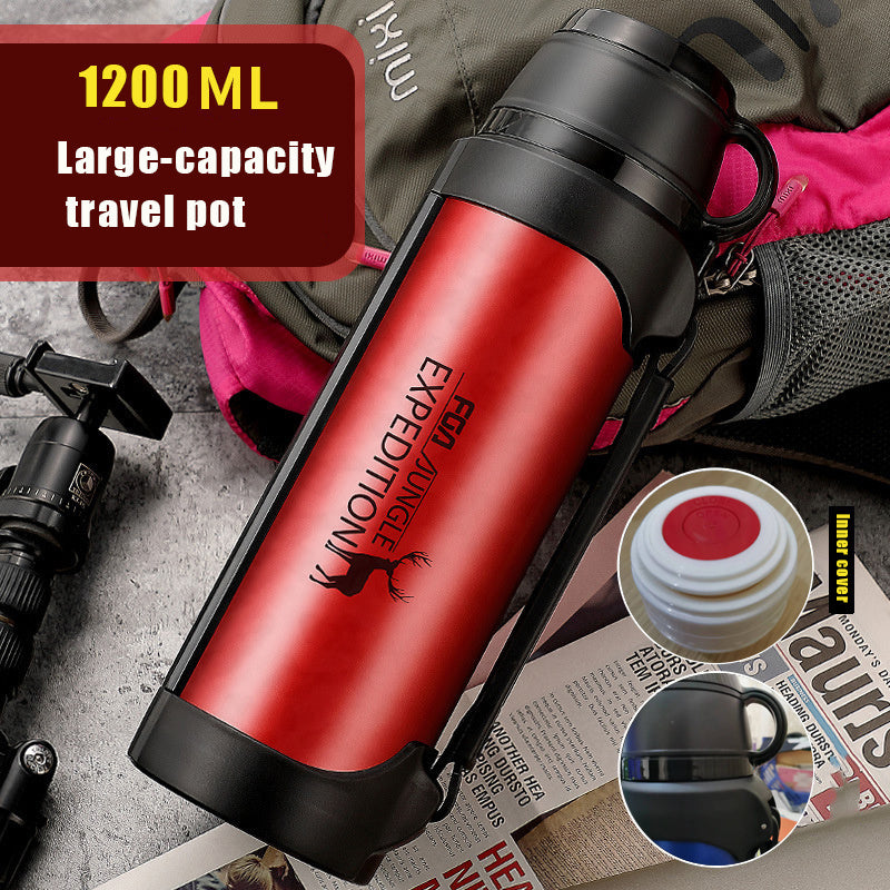 Car Portable Large Insulated Water Bottle